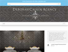 Tablet Screenshot of debsdomesticagency.com